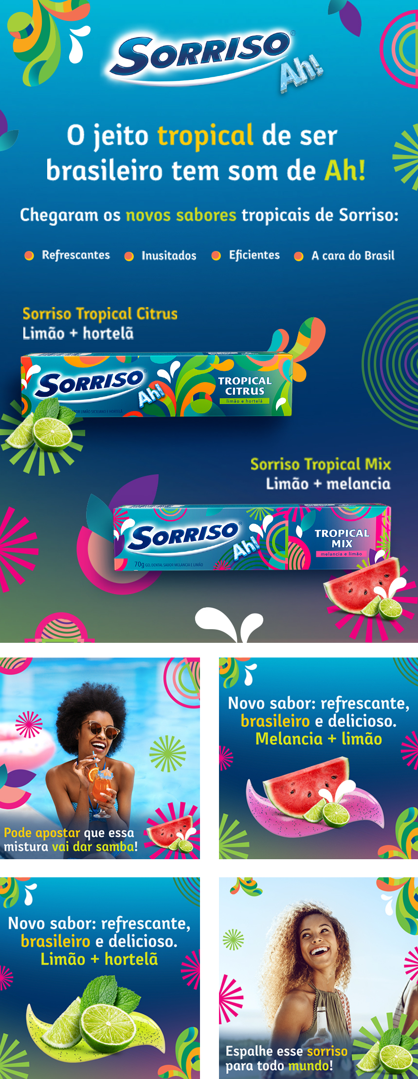 O jeito tropical de ser brasileiro tem som de Ah! O jeito tropical de ser brasileiro tem som de Ah!